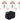 (4) Rockville RockWedge LED White RGBWA+UV Rechargeable Wireless DMX Lights+Bag