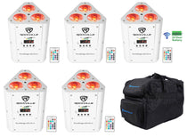 RockWedge LED White 5-Pack + RLB30 5-Pack