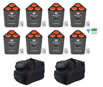 RockWedge LED 8-Pack + RLB30 8-Pack