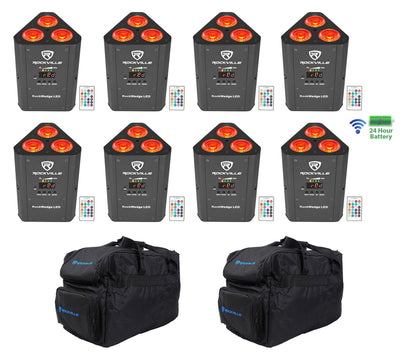 RockWedge LED 8-Pack + RLB30 8-Pack