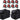 (8) Chauvet DJ SLIMPAR 56 ILS DMX RGB LED Par Wash Up-Lights+Carry Bags