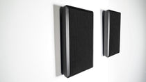 Pair Rockville RockSlim 70B Black 5.25" 70v Commercial Restaurant Wall Speakers