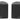 Cube by Rockville Pair of 3.5" Black Commerical 70v Swivel Wall Mount Speakers
