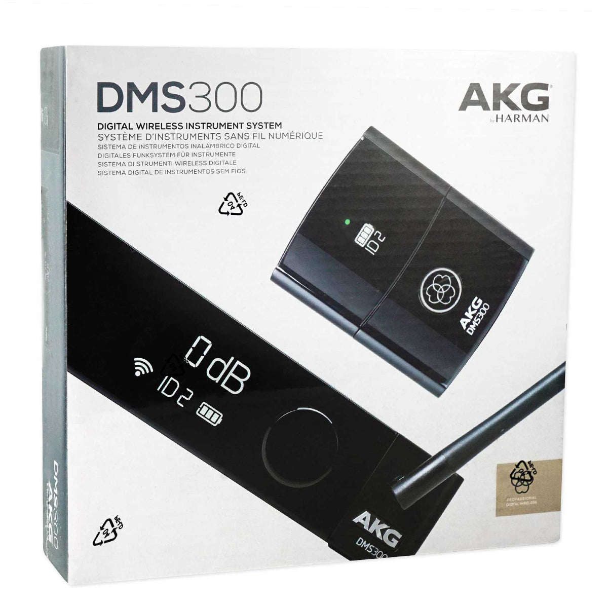 DMS300 Wireless Bodypack System with ROCKBOX Bluetooth Speaker