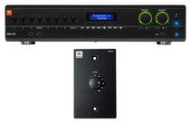 JBL VMA2120 2-Channel/Restaurant 120W Bluetooth Amplifier+Black Wall Controller