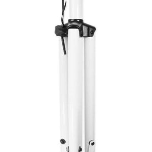 2 Rockville RVSS2 Tripod DJ PA Church Club Scene White Speaker Stands+Carry Case