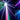 4) American DJ VERTIGO HEX LED 6-Color Dance Floor Effect Lights and Spyder LED