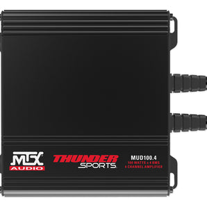 MTX MUD100.4 400 Watt RMS 4-Channel Amplifier Amp For Polaris RZR/ATV/UTV/Cart