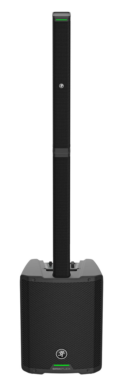 Mackie SRM-Flex 1300w Portable Line Array DJ Speaker PA System w/Sub+Carry Bag