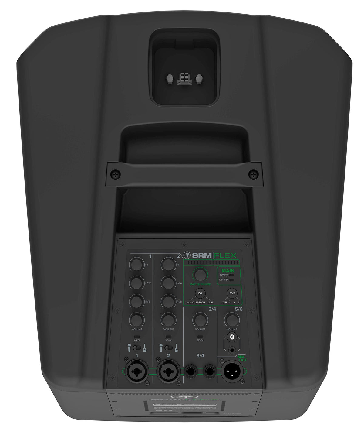 Mackie SRM-Flex 1300w Portable Line Array DJ Speaker PA System w/Sub+Carry Bag