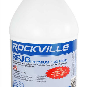 Rockville RFJG Gallon Fog/Smoke Juice Fluid For Chauvet American DJ ADJ Machines