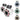 Pair Kicker KMTC11 HLCD 11" 600w White Wakeboard Tower Speakers w/Horns 44KMTC114W