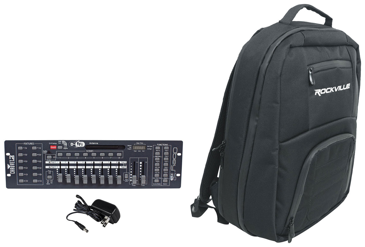 Obey 40 D-Fi 2.4 DMX Controller + DJ Backpack