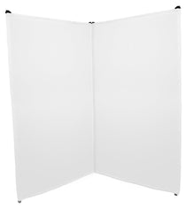 Rockville RAPFAW White DJ Facade Extension For RFAAW (2) Extra Foldable Panels