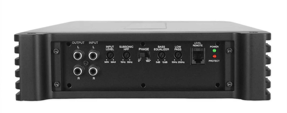 2) KICKER 45KMF124 12" 350w Free-Air Marine Boat Subwoofers+Mono Amplifier+Wires