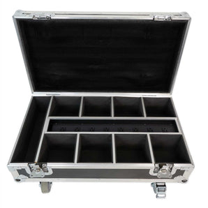 Rockville BEST CHARGE 50 Charging Travel Road Case For (8) BEST PAR 50 Lights