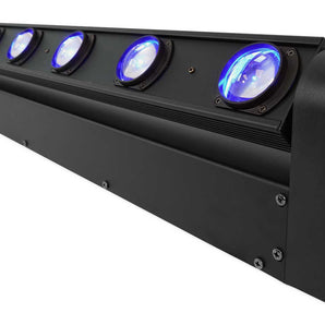 Rockville MOTIONSTRIP Motorized Moving Head RGBW Color Strip Wash / Beam Light Bar