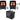 (2) Rockville BEST PAR 50 Rechargeable Par Wash Lights Wireless DMX+RGBWA+UV+Bag