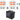 2) Rockville BEST PAR 50 White Rechargeable Par Lights Wireless DMX+RGBWA+UV+Bag
