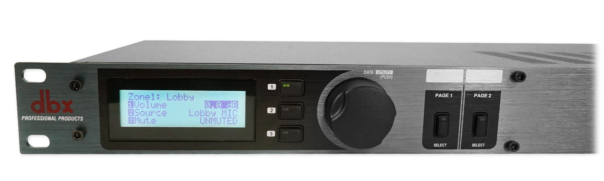 ZonePRO 640 6-In / 4-Out Digital Zone Processor