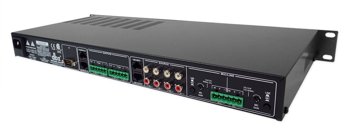 ZonePRO 640 6-In / 4-Out Digital Zone Processor