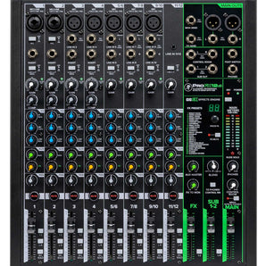 Mackie ProFX12v3 12-Channel Professional Effects Mixer w/USB ProFX12 v3