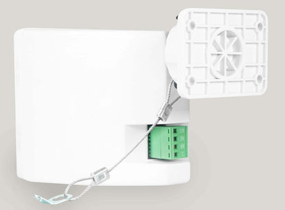 Cube by Rockville Pair of 3.5 inches White Commercial 70v Swivel Wall Mount Speakers
