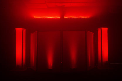 Fog Fury Jett 700W Vertical Fog Machine w/LED+DMX+Remote+ROCKSTRIP