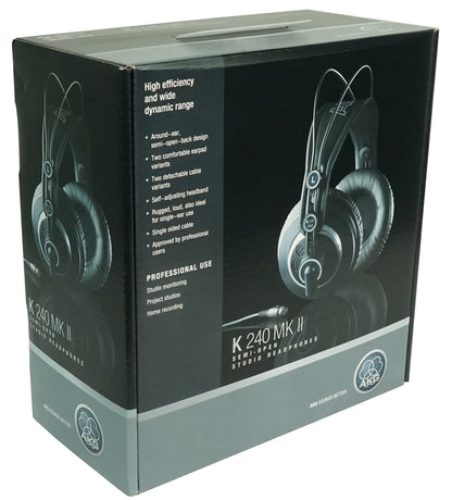 K240 MKII Studio Headphones with HeadRock Headphone Amplifier