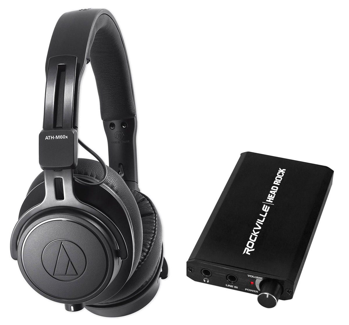 ATH-M60X + HeadRock