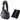 Audio Technica ATH-M60X Monitor Headphones+Rechargeable Headphone Amplifier Amp