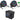 (2) Rockville BATTERY PAR 50 Rechargeable LED DMX DJ Wash Up-Lights+Remotes+Bag