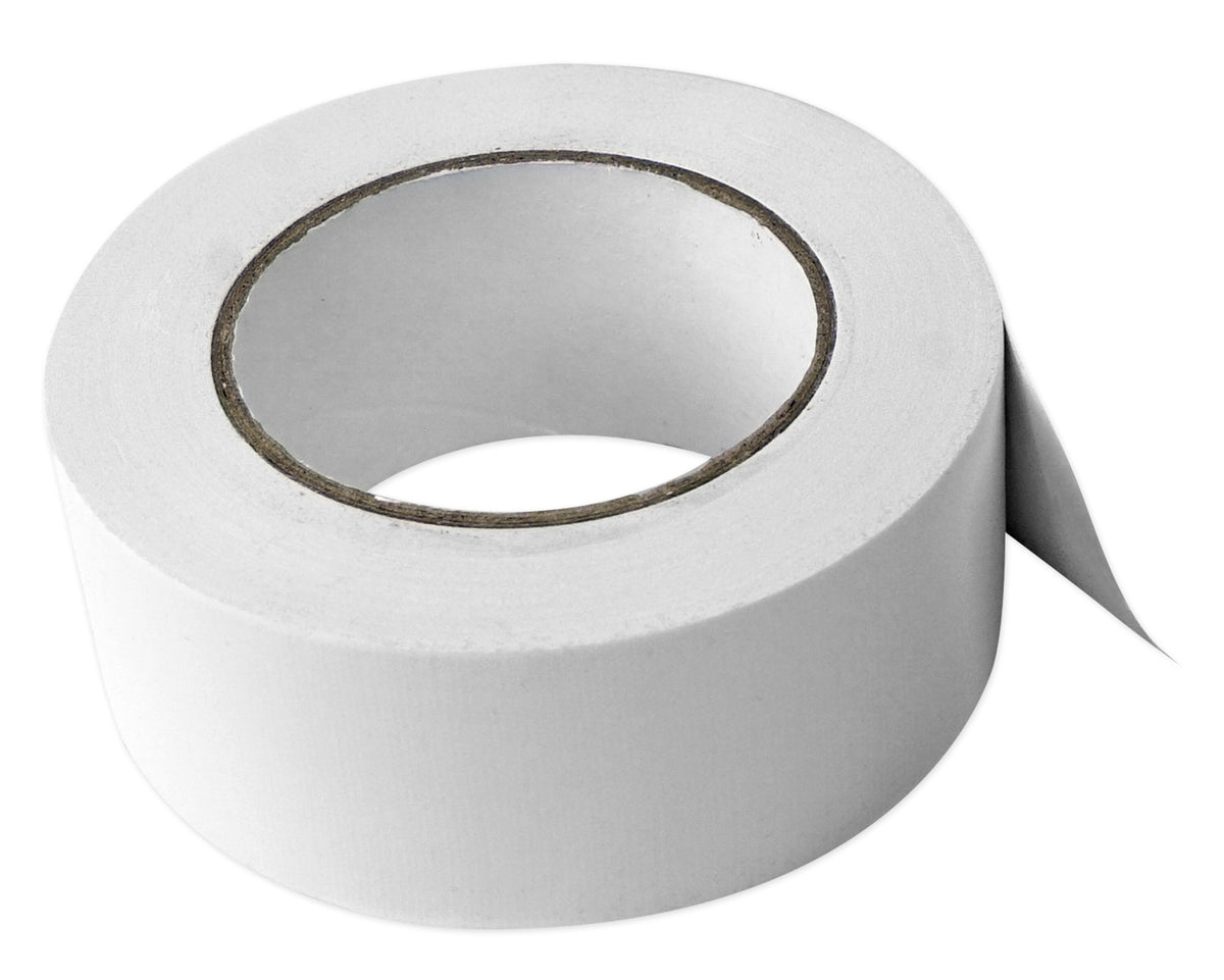 Rockville ROCK GAFF White Gaffers Tape 2" x 100 Ft For Pro Audio/Stage Wire