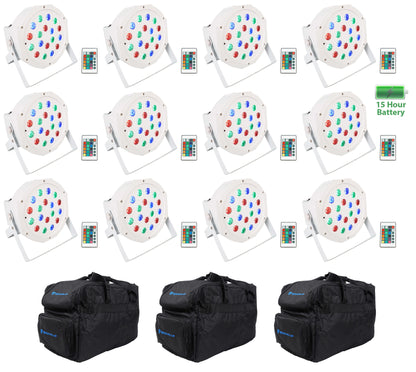 BATTERY PAR 50 White 12-Pack + RLB30 12-Pack