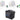 (2) Rockville BATTERY PAR 50 White Rechargeable LED DMX DJ Wash Up-Lights+Bag