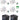 (4) Rockville BATTERY PAR 50 White Rechargeable LED DMX DJ Wash Up-Lights+Bags