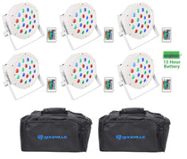 BATTERY PAR 50 White 6-Pack + RLB80 6-Pack