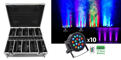 BATTERY PAR PACK 50 Black