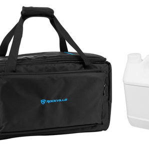 Rockville BAG1200 Waterproof Travel Bag For Fog/Haze Machine+Fluid Container