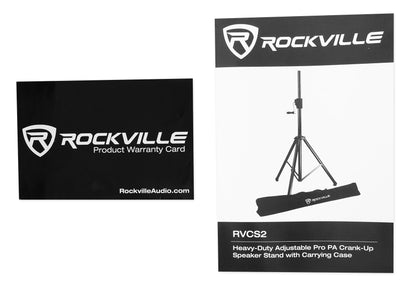 BATTERY PAR 50 White 4-Pack + RVCS2 Crank Stand Bundle