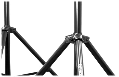 (8) Rockville BATTERY PAR 50 White Rechargeable DMX DJ Wash Lights+Crank Stands