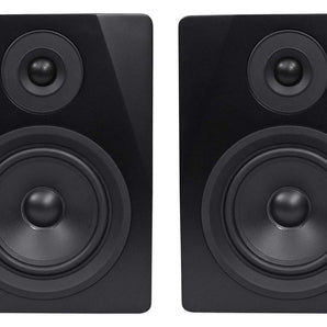 Pair Rockville APM5B 5.25" 250 Watt Active/Powered USB Studio Monitor Speakers