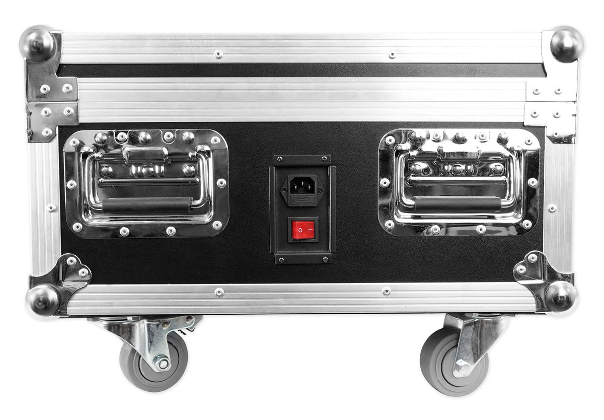 BATTERY PAR 50 Mixed 10-Pack + Charging Road Case Bundle