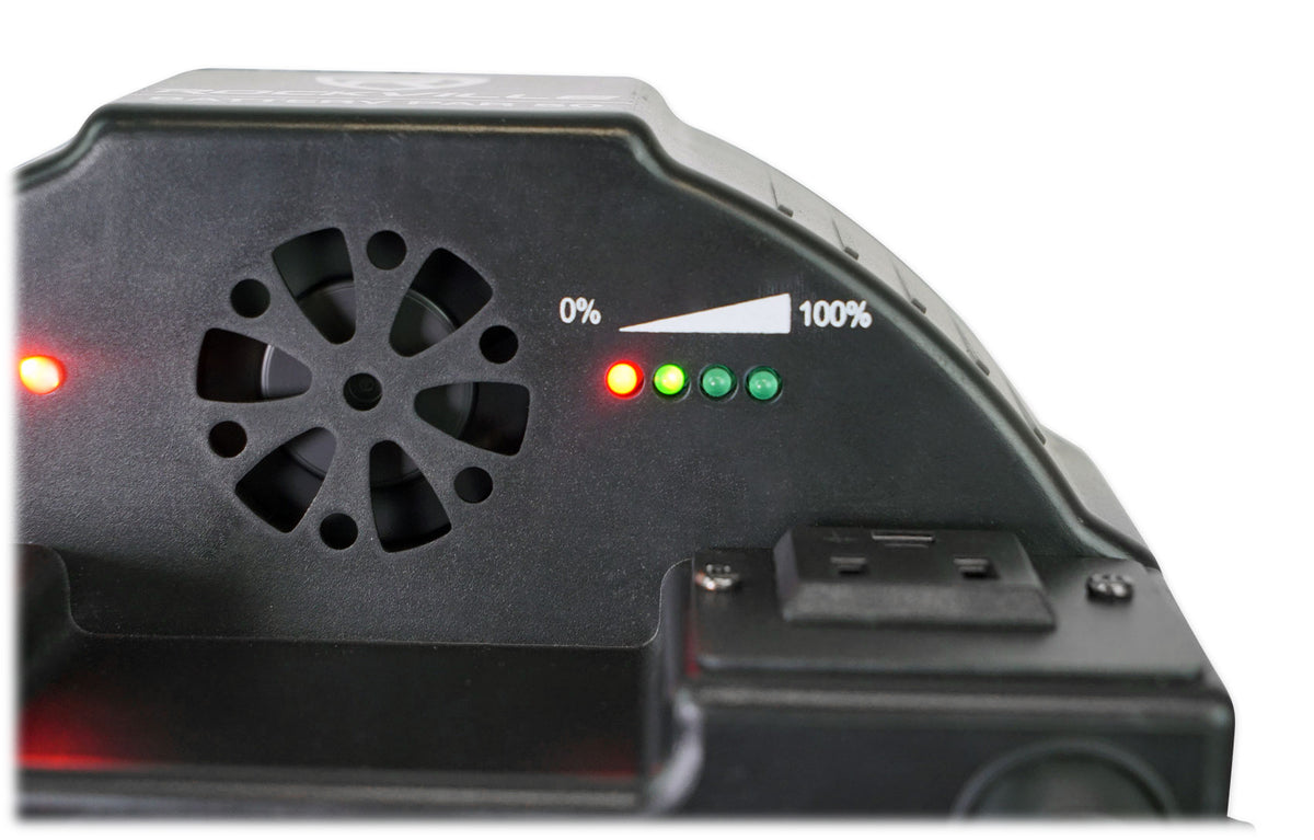 BATTERY PAR 50 Mixed 10-Pack + Charging Road Case Bundle