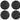 Pair (2) Rockville CCL6T Black 70V 6" Commercial Ceiling Speakers 4 Restaurant/Office