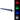 Rockville BATTERY STRIP 24 Rechargeable RGBW Color DJ Wash Light Bar/DMX/Remote