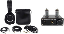 ATH-M50X Over Ear Studio Headphones W/ Case + TubeHead Headphone Amp