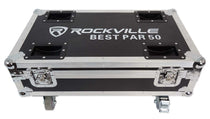 Rockville BEST CHARGE 50 Charging Travel Road Case For (8) BEST PAR 50 Lights