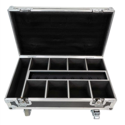 Rockville BEST CHARGE 50 Charging Travel Road Case For (8) BEST PAR 50 Lights