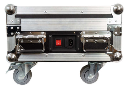 Rockville BEST CHARGE 50 Charging Travel Road Case For (8) BEST PAR 50 Lights